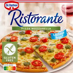 Jumbo Dr. Oetker Ristorante Pizza Mozzarella Glutenvrij 370 g aanbieding