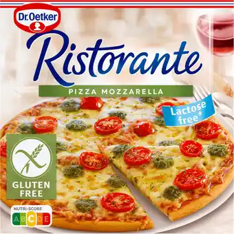 Jumbo Dr. Oetker Ristorante Pizza Mozzarella Glutenvrij 370 g aanbieding