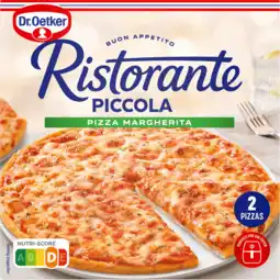 Jumbo Dr. Oetker Ristorante Pizza Piccola Margherita 2-pack 270 g aanbieding