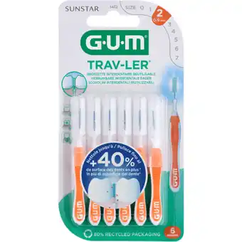 Jumbo GUM Trav-Ler ISO 2 0.9 mm 1 Stuk aanbieding