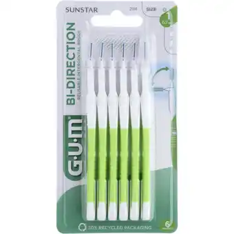 Jumbo GUM BI-DIRECTION Ragers 0.7 mm 6 Stuks aanbieding