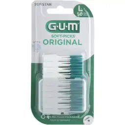 Jumbo GUM Soft-Picks Original Tandenstokers Large 50 Stuks aanbieding