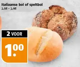 Poiesz Italiaanse bol of speltbol aanbieding