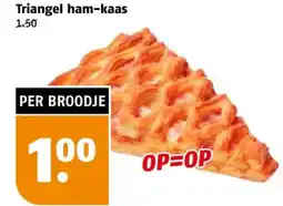 Poiesz Triangel ham-kaas aanbieding