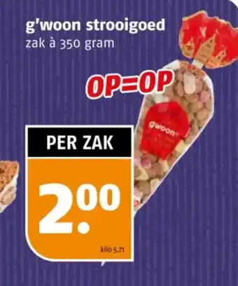 Poiesz G'woon strooigoed aanbieding
