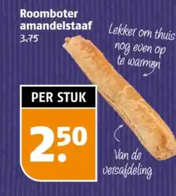 Poiesz Roomboter amandelstaaf aanbieding