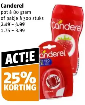 Poiesz Canderel aanbieding