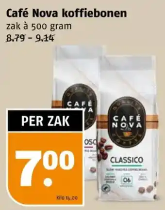 Poiesz Café Nova koffiebonen aanbieding