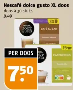 Poiesz Nescafé dolce gusto XL doos aanbieding