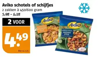 Poiesz Aviko schotels of schijfjes aanbieding