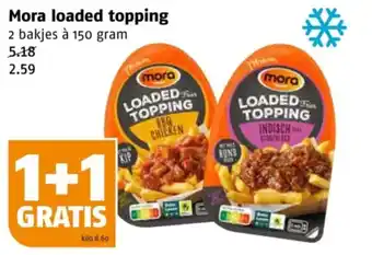 Poiesz Mora loaded topping aanbieding