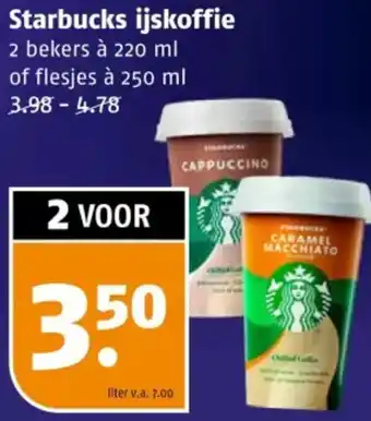 Poiesz Starbucks ijskoffie aanbieding