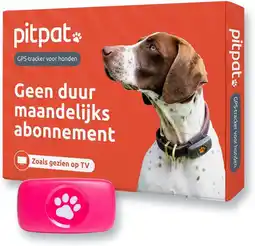 Amazon PitPat Dog GPS-tracker - Geen abonnement (Roze) aanbieding