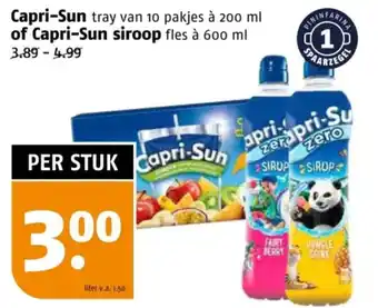 Poiesz Capri-Sun of Capri Sun siroop aanbieding
