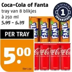 Poiesz Coca-Cola of Fanta aanbieding