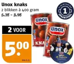Poiesz Unox knaks aanbieding
