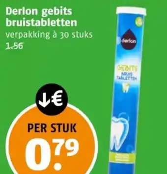 Poiesz Derlon gebits bruistabletten aanbieding