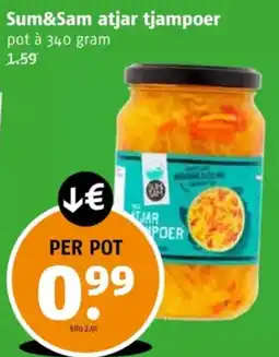 Poiesz Sum&Sam atjar tjampoer aanbieding