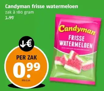 Poiesz Candyman frisse watermeloen aanbieding