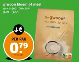 Poiesz G'woon bloem of meel aanbieding