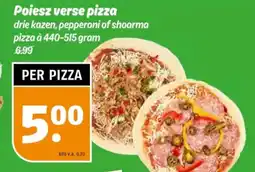 Poiesz Poiesz verse pizza aanbieding
