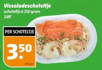 Poiesz Vissaladeschoteltje aanbieding
