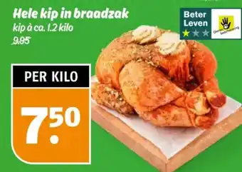 Poiesz Hele kip in braadzak aanbieding