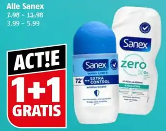 Poiesz Alle Sanex aanbieding