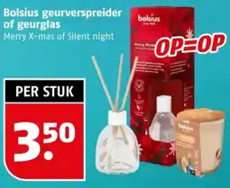 Poiesz Bolsius geurverspreider of geurglas aanbieding