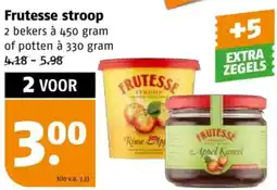 Poiesz Frutesse stroop aanbieding