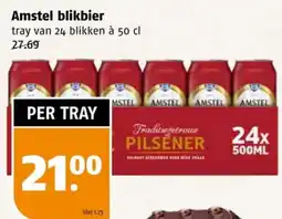 Poiesz Amstel blikbier aanbieding