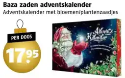 Poiesz Baza zaden adventskalender aanbieding