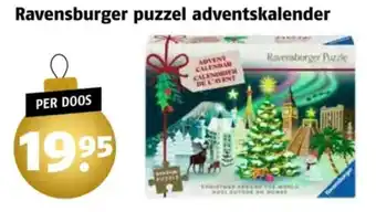 Poiesz Ravensburger puzzel adventskalender aanbieding