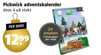 Poiesz Pickwick adventskalender aanbieding
