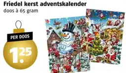 Poiesz Friedel kerst adventskalender aanbieding