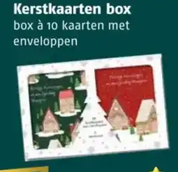 Poiesz Kerstkaarten box aanbieding