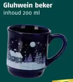 Poiesz Gluhwein beker aanbieding