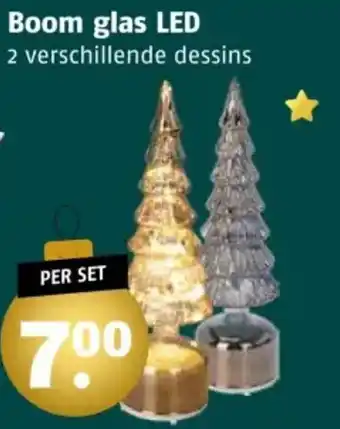 Poiesz Boom glas LED aanbieding