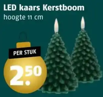 Poiesz LED kaars Kerstboom aanbieding