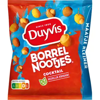 Jumbo Duyvis Borrelnootjes Cocktail Pinda Noten 125 g aanbieding