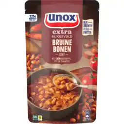 Jumbo Unox Extra Rijkgevuld Soep In Zak Bruine Bonen 570 ml aanbieding