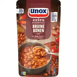 Jumbo Unox Extra Rijkgevuld Soep In Zak Bruine Bonen 570 ml aanbieding