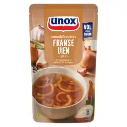 Jumbo Unox Smaakfavoriet Soep In Zak Franse Uien 570 ml aanbieding