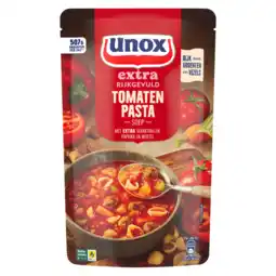 Jumbo Unox Extra Rijkgevuld Soep In Zak Tomaten Pasta 570 ml aanbieding