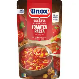 Jumbo Unox Extra Rijkgevuld Soep In Zak Tomaten Pasta 570 ml aanbieding