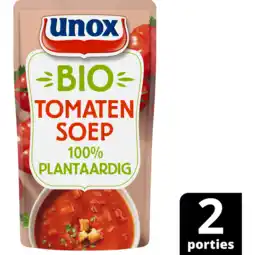 Jumbo Unox Biologische Soep Biologische Tomaten 570 ml aanbieding
