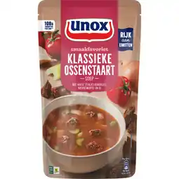 Jumbo Unox Smaakfavoriet Soep In Zak Klassieke Ossenstaart 570 ml aanbieding