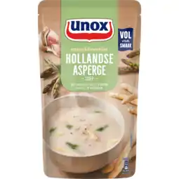 Jumbo Unox Smaakfavoriet Soep in Zak Hollandse Asperge 570 ml aanbieding