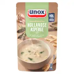 Jumbo Unox Smaakfavoriet Soep in Zak Hollandse Asperge 570 ml aanbieding