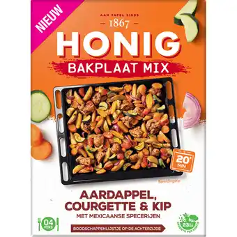 Jumbo Honig Bakplaat Mix Aardappel, Courgette & Kip met Mexicaanse Specerijen 36g aanbieding